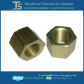 Copper Plated Steel Hex Connector Nut
